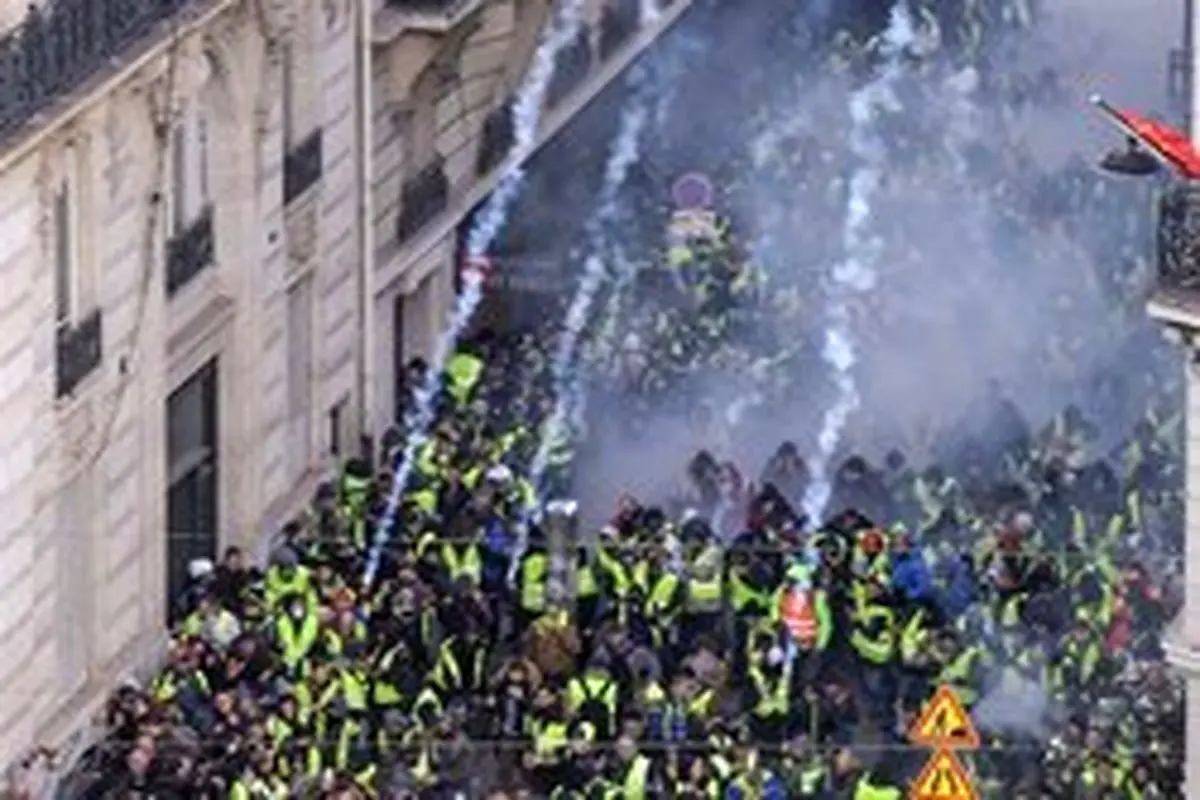 ۱۷۲۳ تظاهرات کننده در فرانسه بازداشت شدند