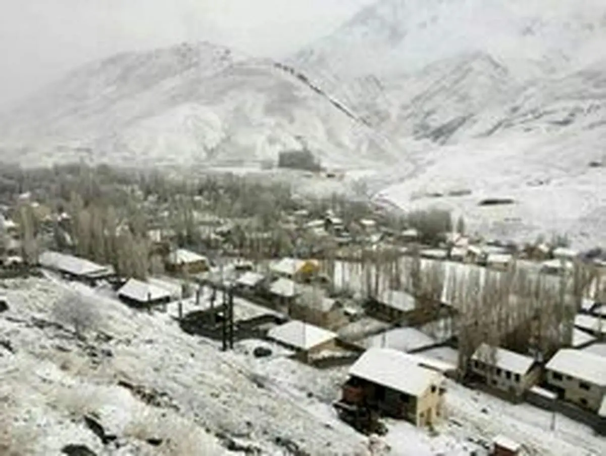 بارش باران و برف در نیمه غربی کشور
