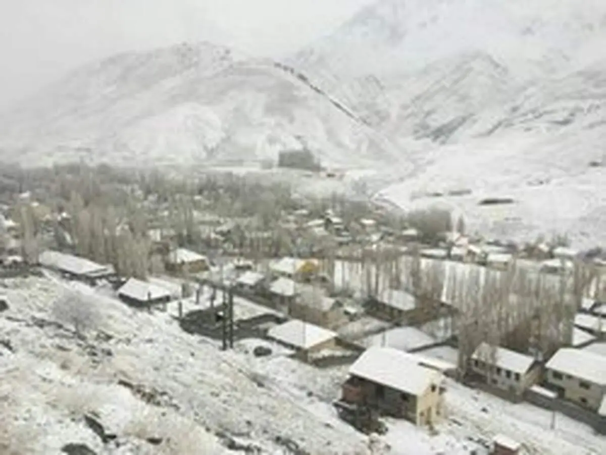بارش باران و برف در نیمه غربی کشور