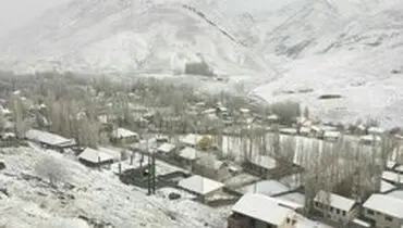 بارش باران و برف در نیمه غربی کشور