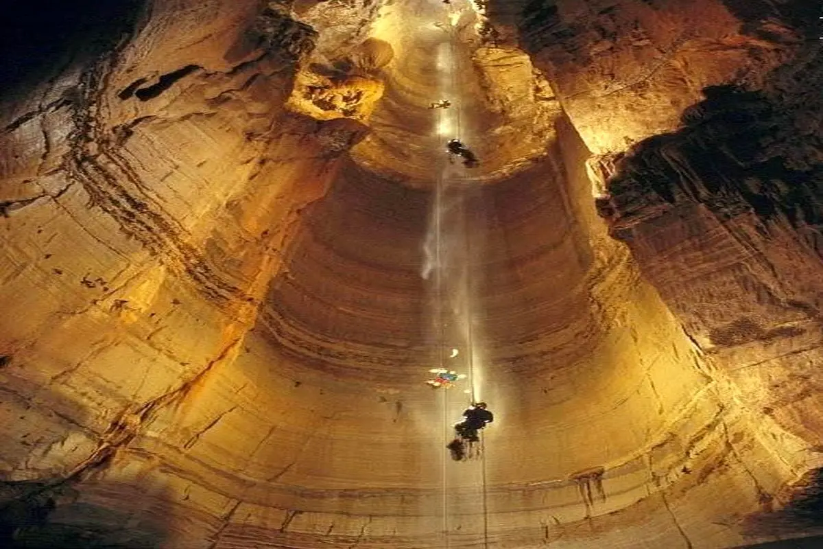 عمیق‌ترین غار جهان+ عکس