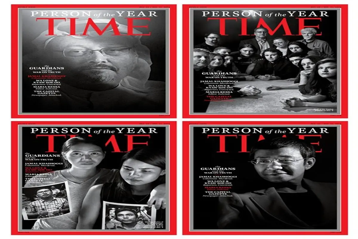 شخصیت سال مجله «تایم» انتخاب شد: جمال خاشقجی و سه روزنامه‌نگار دیگر +عکس
