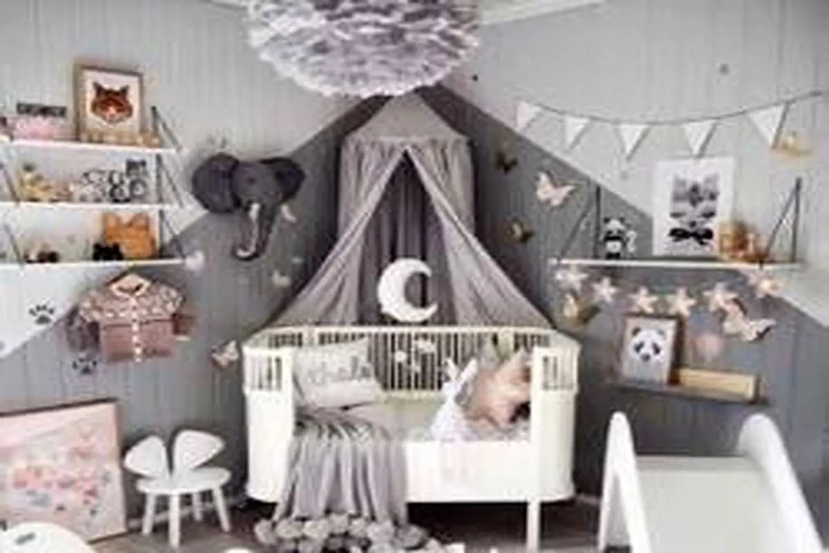 بهترین رنگ برای اتاق نوزاد و کودک