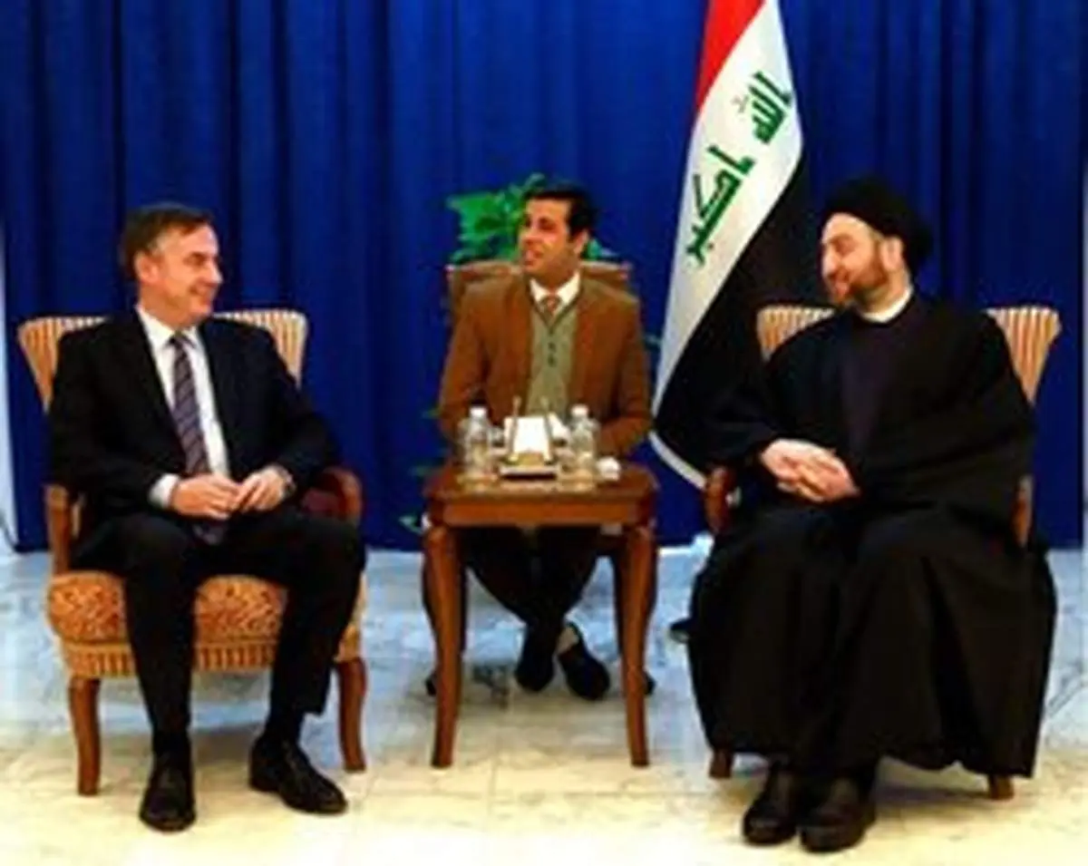 عمار حکیم: با تحریم ملت‌ها مخالفیم