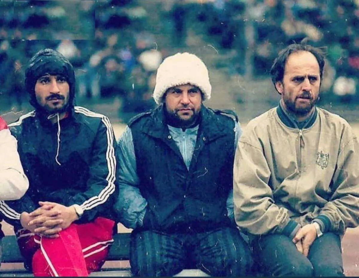 عکس زیرخاکی از نیمکت پرسپولیس