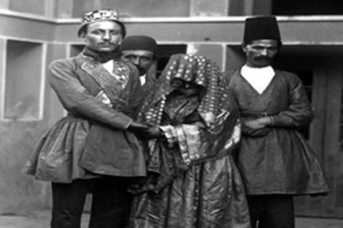 مراسم عروسی لاکچری در دوره قاجار+ عکس