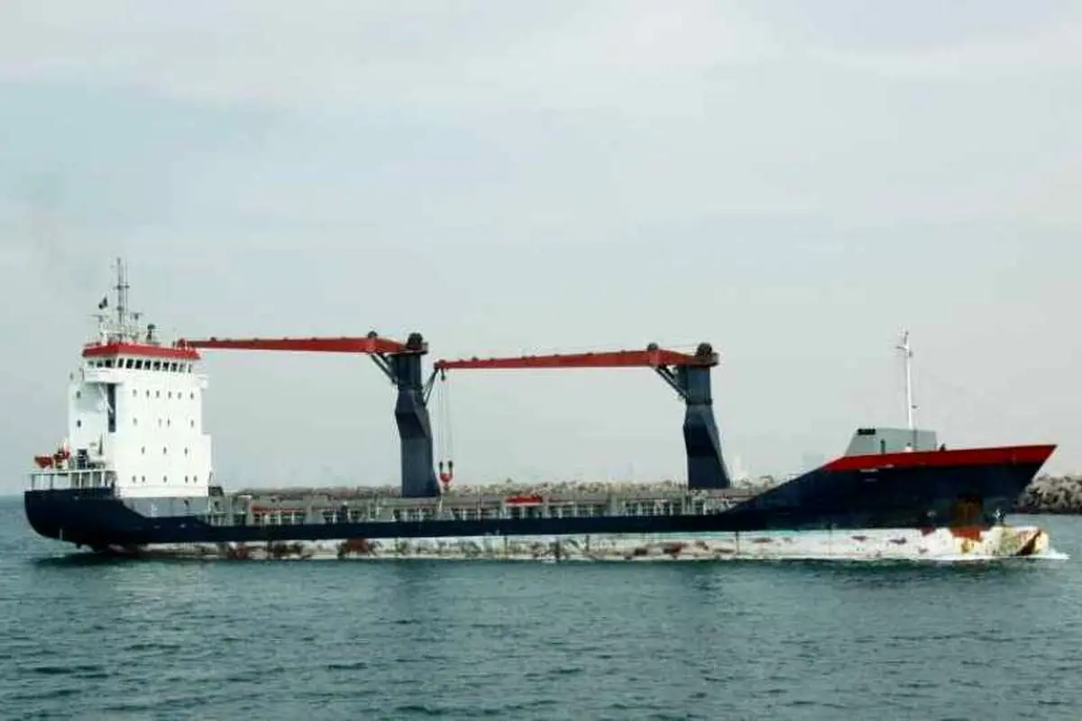 احتمال غرق شدن کشتی تجاری ایران در دریای خزر +تکمیلی