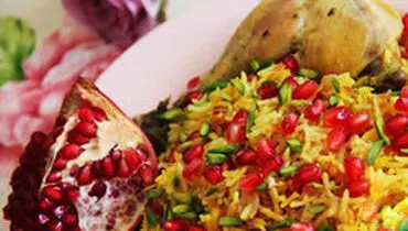 انار پلوی شیرازی؛ شامی لذیذ مخصوص زمستان