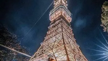 برجی زیبا در توکیو + عکس