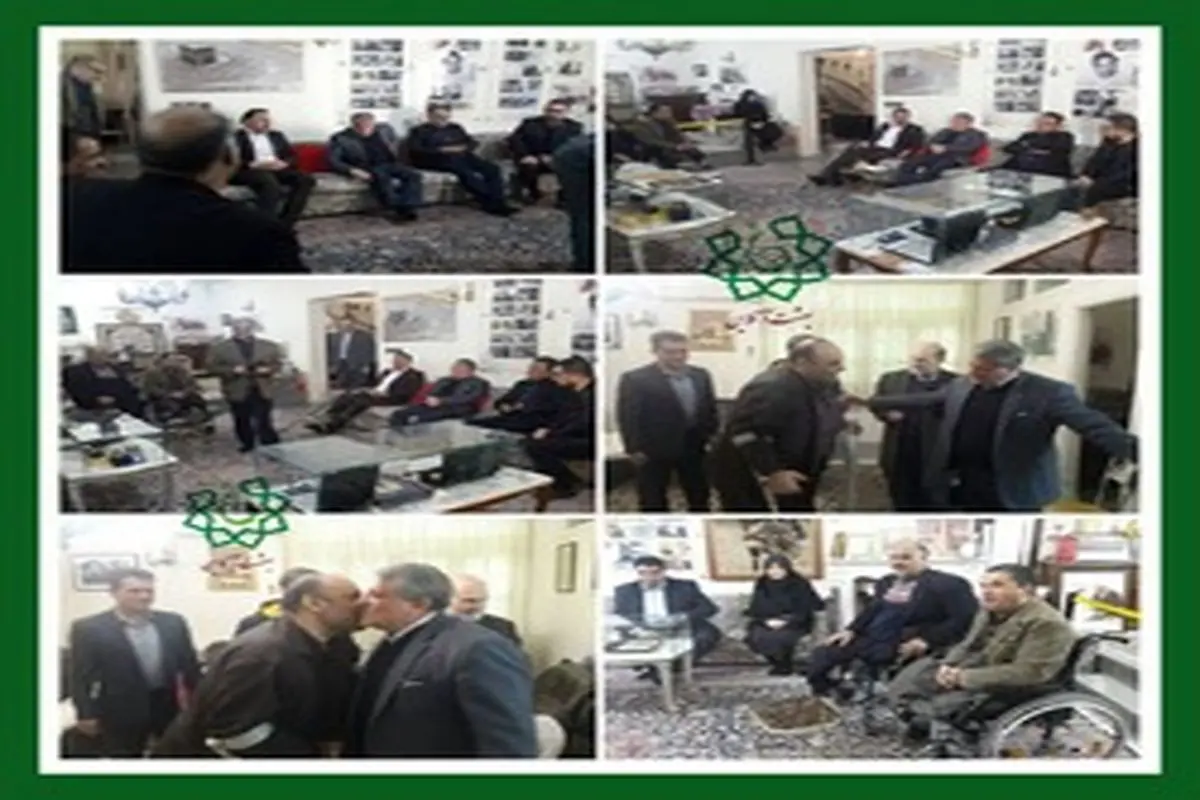 دیدار اعضای شورای عالی ایثارگران و جانبازان ۷۰ درصد، از خانه موزه آیت الله هاشمی رفسنجانی