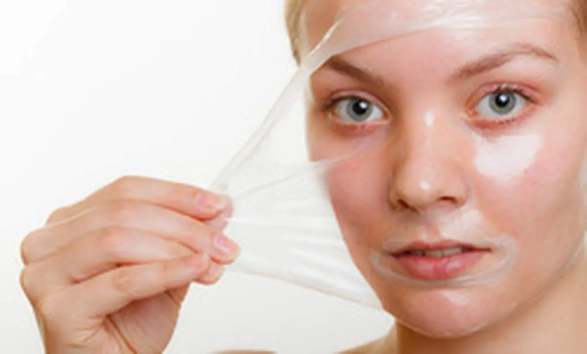 طرزتهیه انواع ماسک صورت با ژلاتین