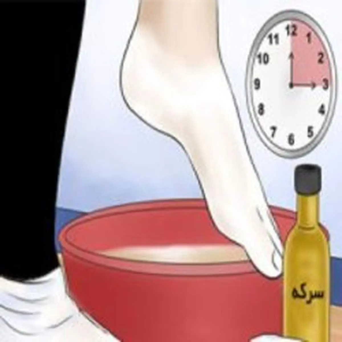 مزایای خیساندن پا‌ها در سرکه