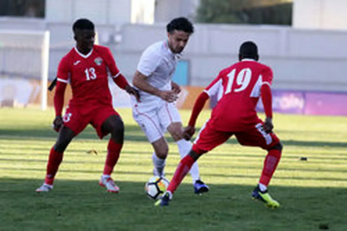 تساوی تیم ملی امید ایران برابر اردن