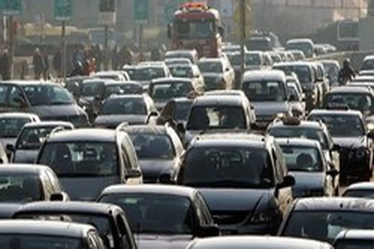 ترافیک در مسیرهای اطراف تهران