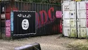 کشف پرچم داعش در نزدیکی راه‌آهن برلین