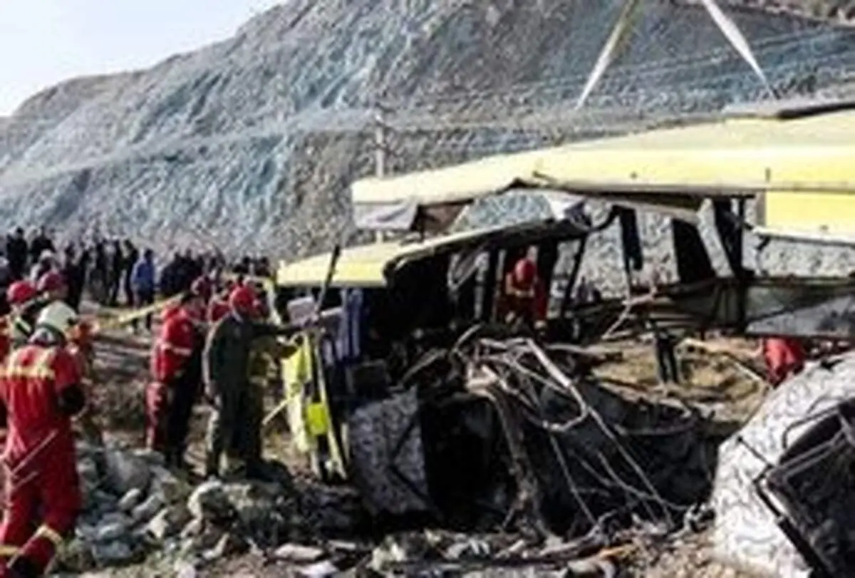 موضوع  سکته راننده اتوبوس حادثه دانشگاه آزاد رد شد
