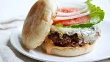 طرز تهیه همبرگر و قارچ با مایکروفر