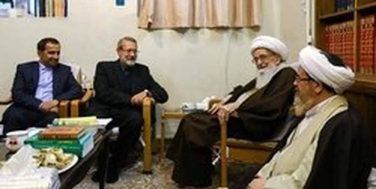 علی لاریجانی به مراجع تقلید چه گفت؟