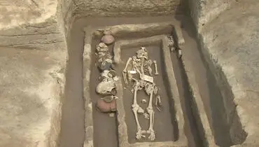 اسکلت ۵ هزارساله کشف شد +عکس
