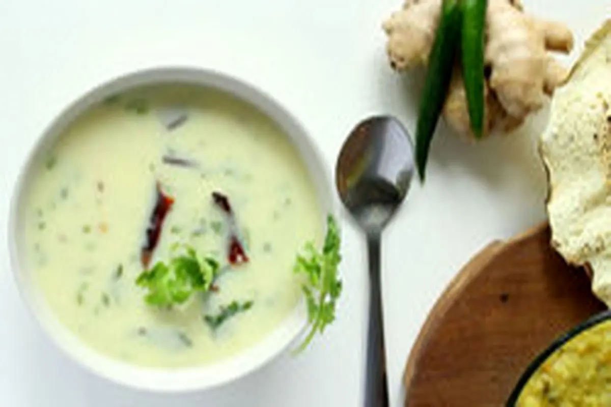 سوپ ماست گوجراتی یک پیش‌غذا‌ی هندی