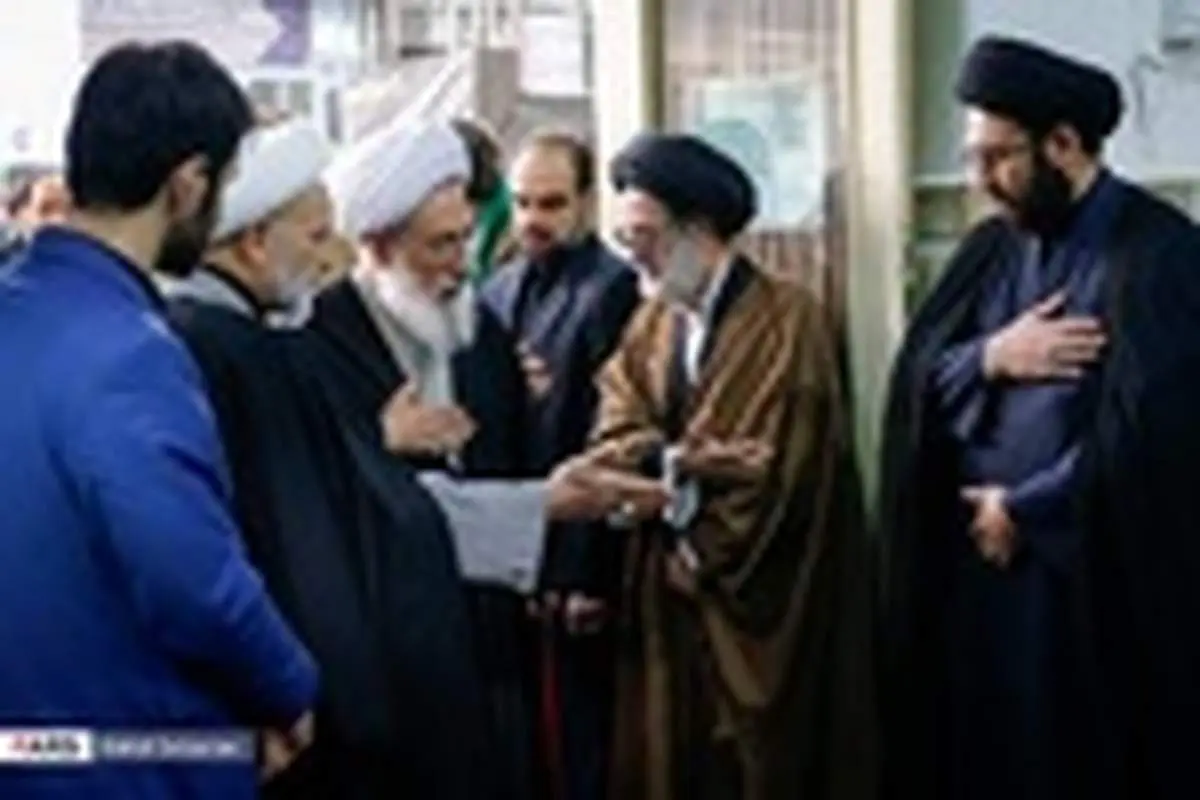 بزرگداشت آیت الله شاهرودی در مسجد ارک
