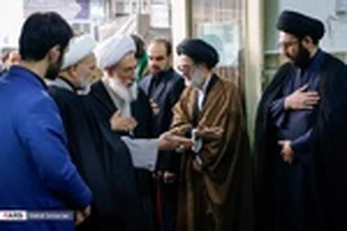 بزرگداشت آیت الله شاهرودی در مسجد ارک