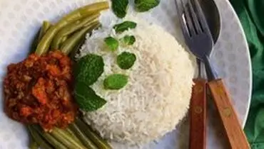 طرز تهیه خورشت لوبیا سبز و گوشت به روشی جدید