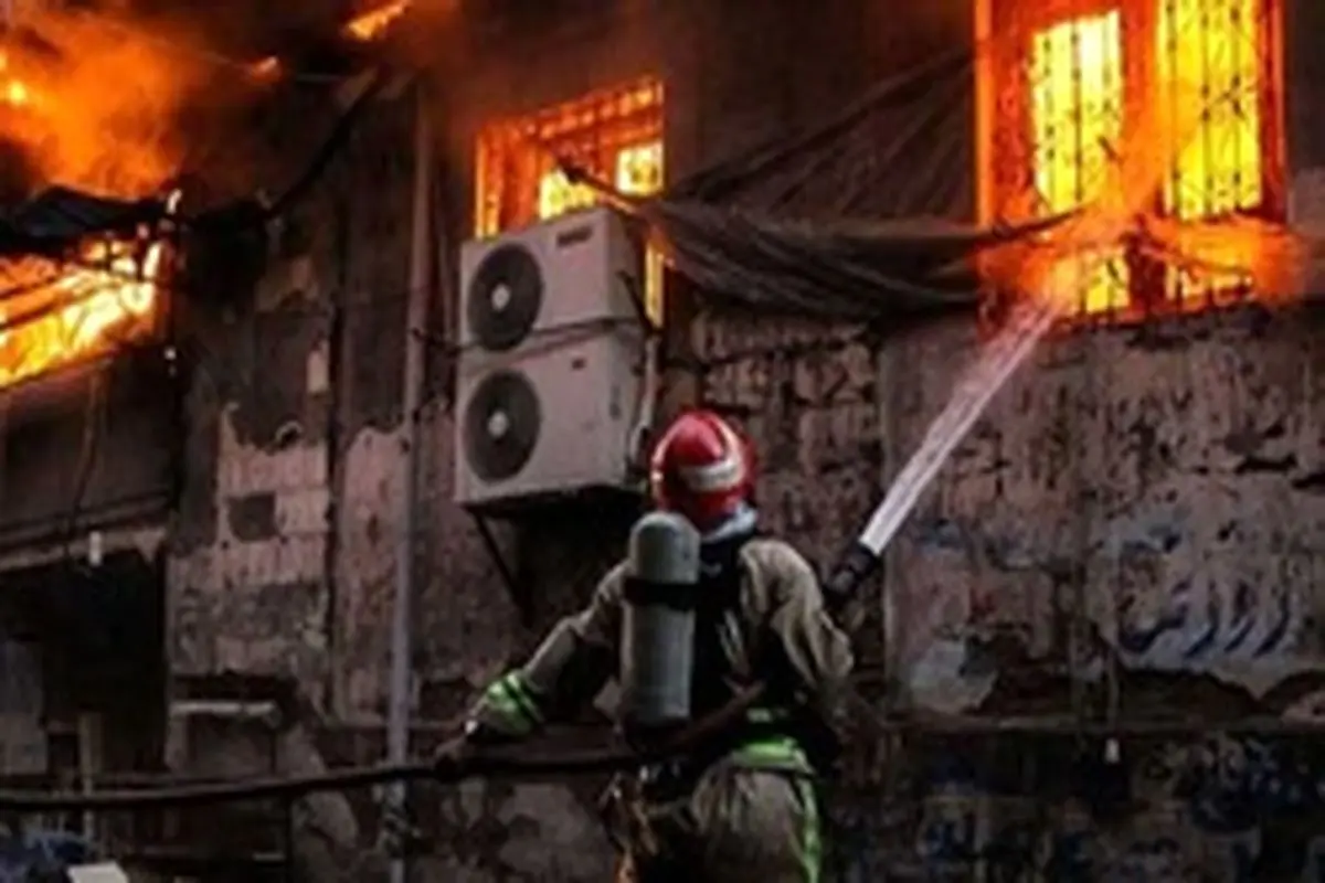 انفجار ساختمان در افسریه تهران