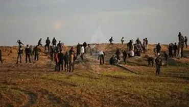 زخمی شدن ده‌ها فلسطینی در اولین راهپیمایی بازگشت سال ۲۰۱۹