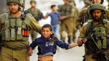 خطر بالقوه کودکان فلسطینی برای سربازان مسلح اسرائیل