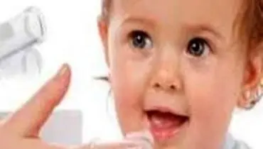 استفاده از مسواک انگشتی برای کودکان