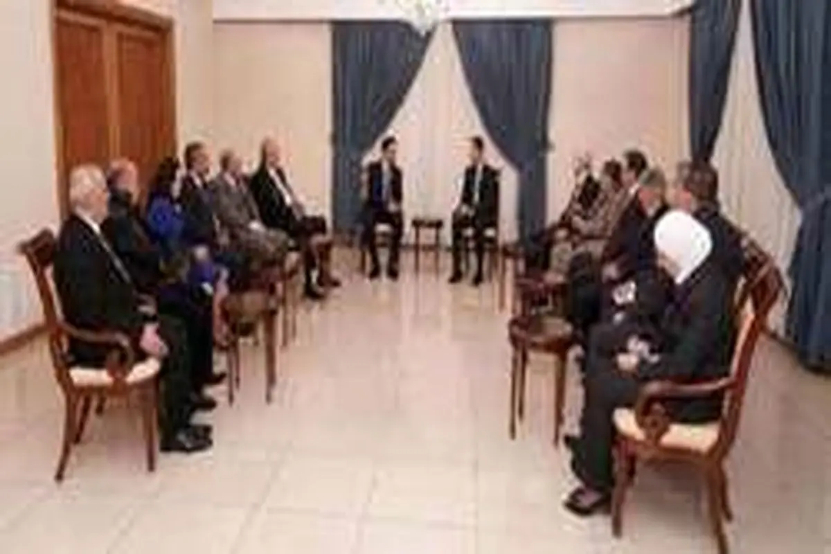هشدار اسد به جهان عرب درمورد تهدید‌ها