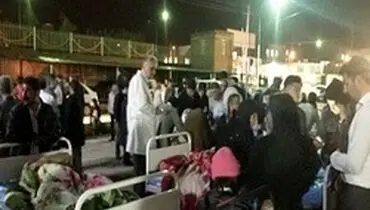 یکی از مصدومان زلزله ۵.۹ ریشتری گیلانغرب فوت کرد