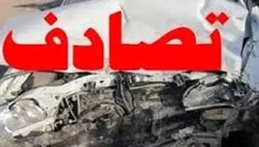 تصادف شدید خودروی بانک خون در تبریز
