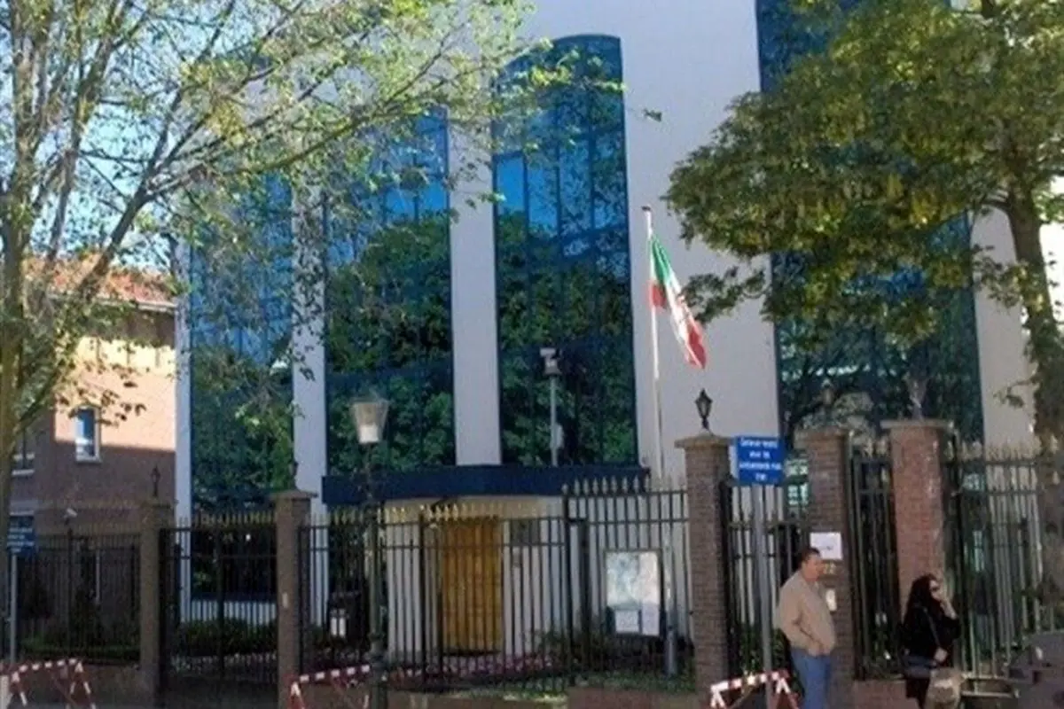 حمله عناصر «الاحوازیه» به سفارت ایران در لاهه +ویدیو