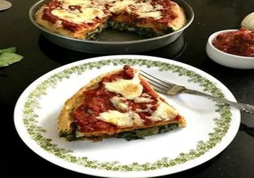 چجوری پیتزا مرغ و اسفناج درست کنیم؟
