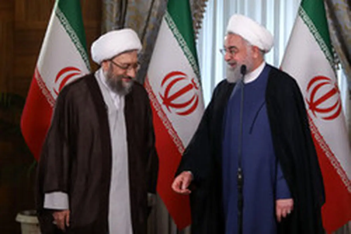 پیام تبریک رئیس‌جمهور به آملی لاریجانی
