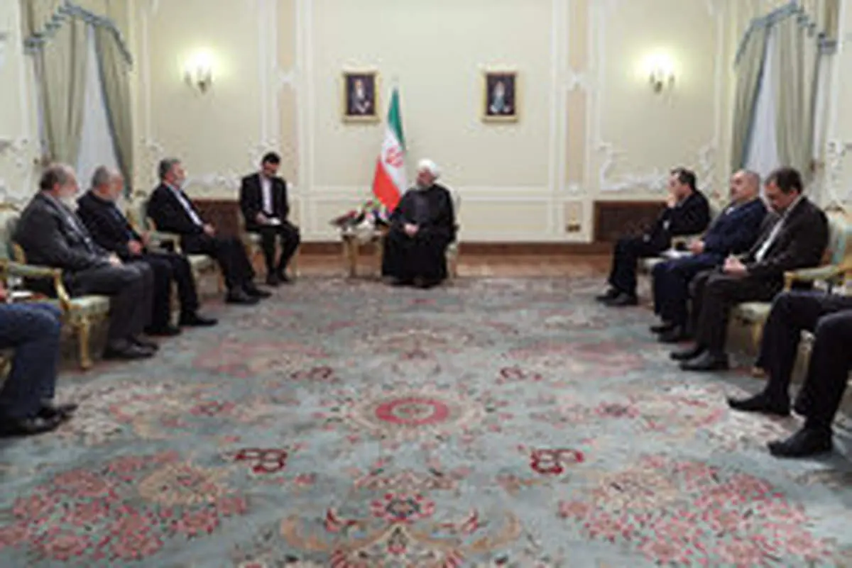 روحانی: تاکید بر اهمیت وحدت میان فلسطینی‌ها