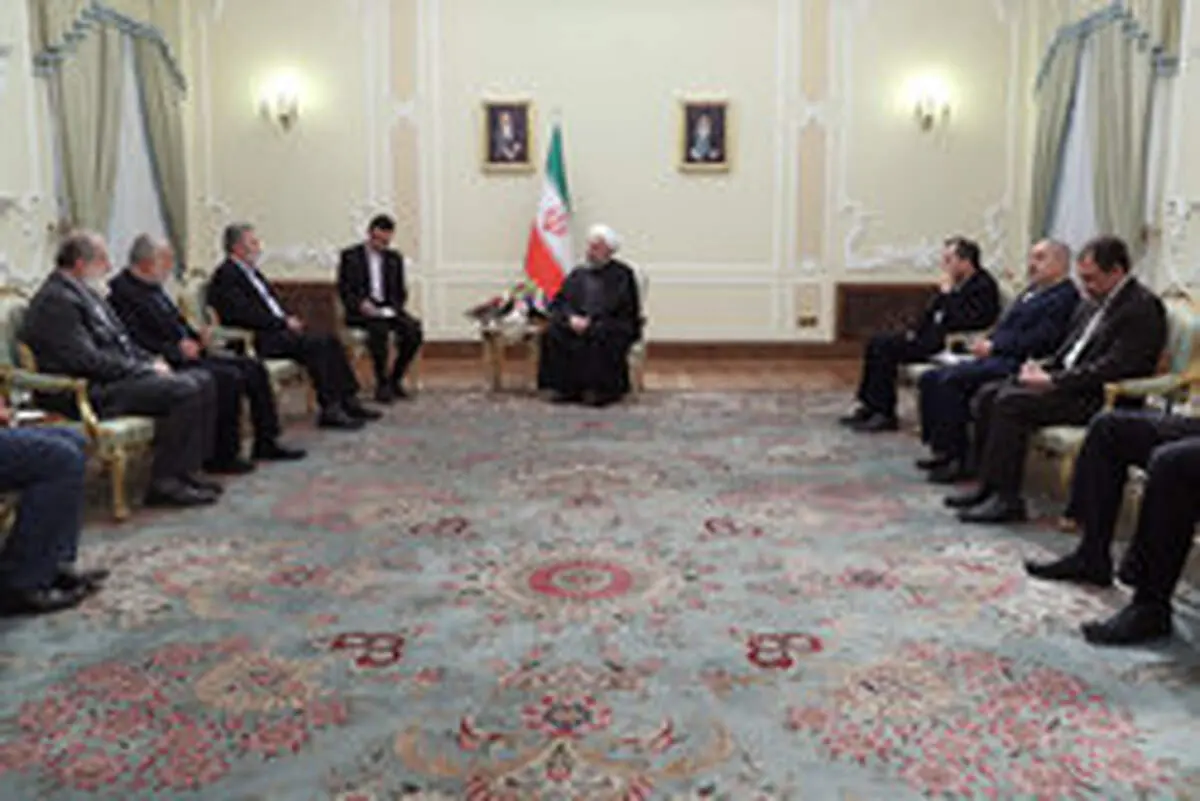 روحانی: تاکید بر اهمیت وحدت میان فلسطینی‌ها