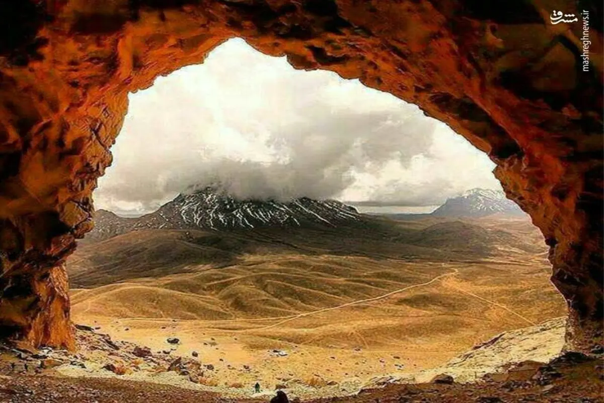 بزرگ‌ترین دهانه غار ایران! +عکس