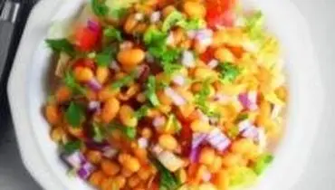 طرز تهیه “سالاد لوبیا” با کنسرو لوبیا و خیار