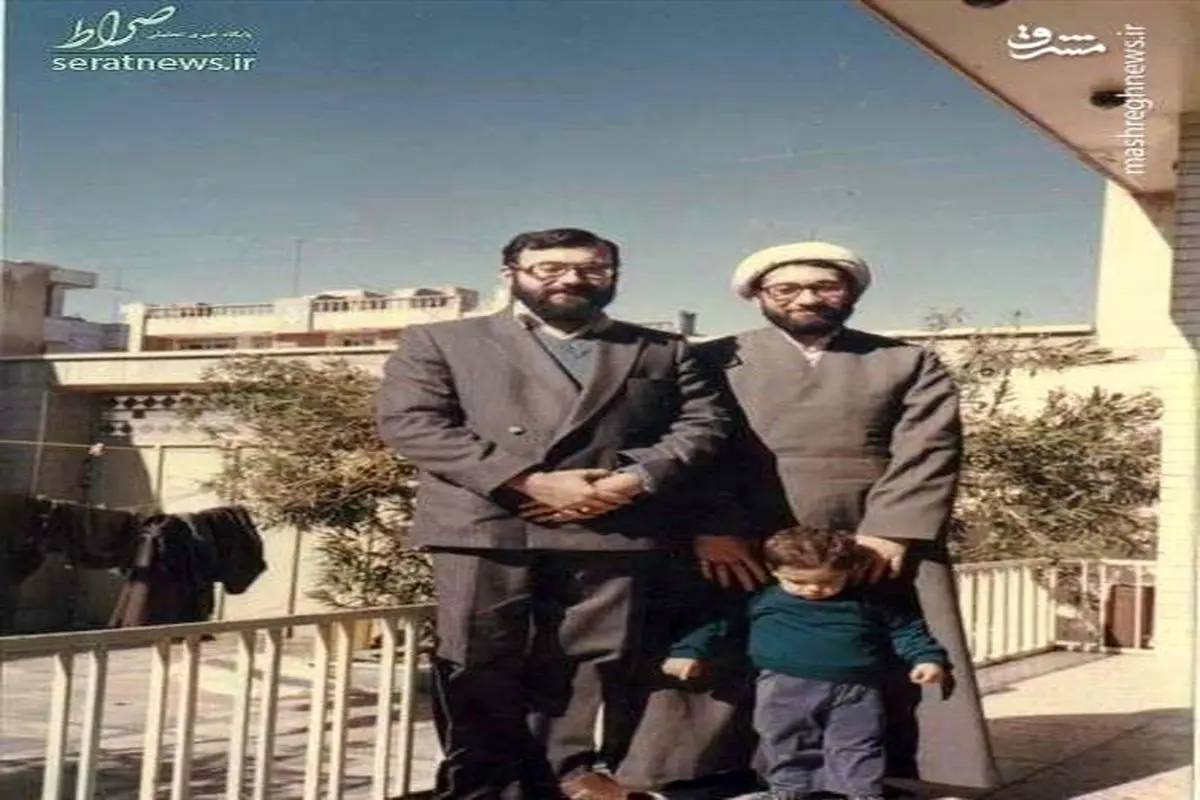 عکس| جوانی آیت الله آملی لاریجانی