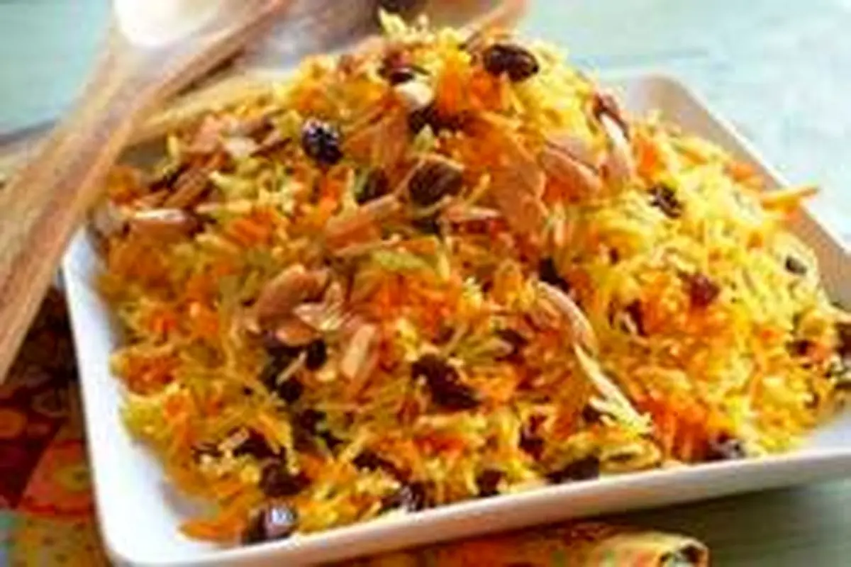 طرز تهیه هویج پلو با دارچین