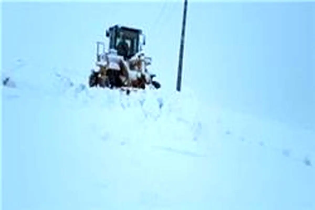 بارش ۳۰ سانتی متری برف در فیروزکوه