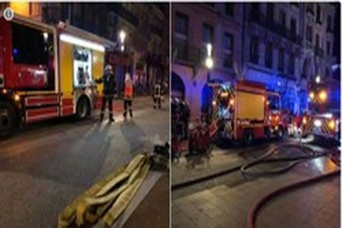 آتش‌سوزی در شهر «تولوز» فرانسه با ۱۹ زخمی +تصاویر