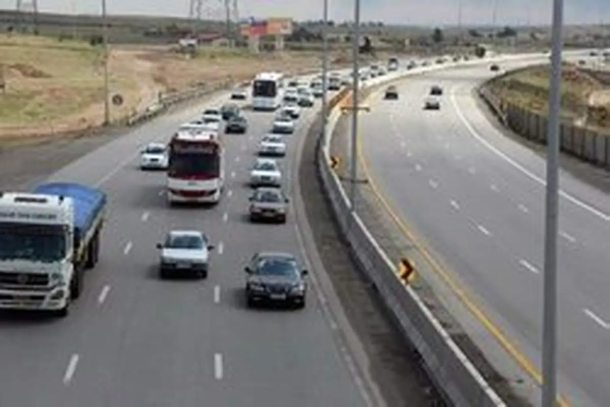 ترافیک نیمه سنگین در هراز