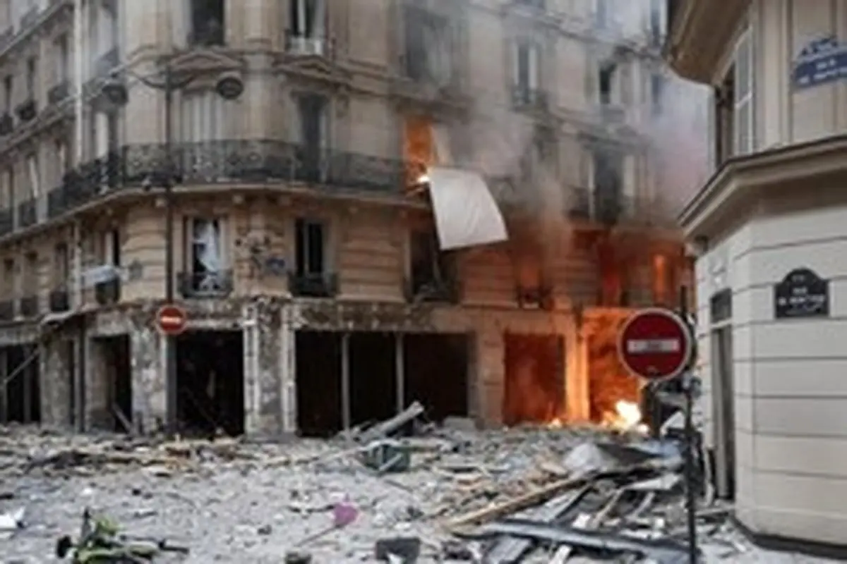 جزئیات جدید از انفجار بزرگ در مرکز پاریس +تصاویر