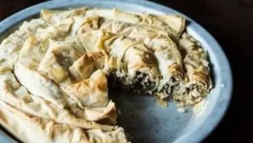 پای گوشت و تره فرنگی شامی لذیذ