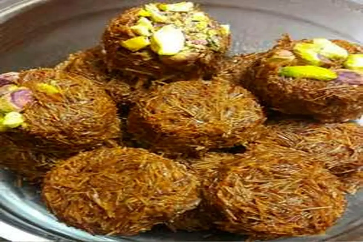 طرز تهیه باقلوا رشته‌ای به ۲ روش (در فر و بدون فر)