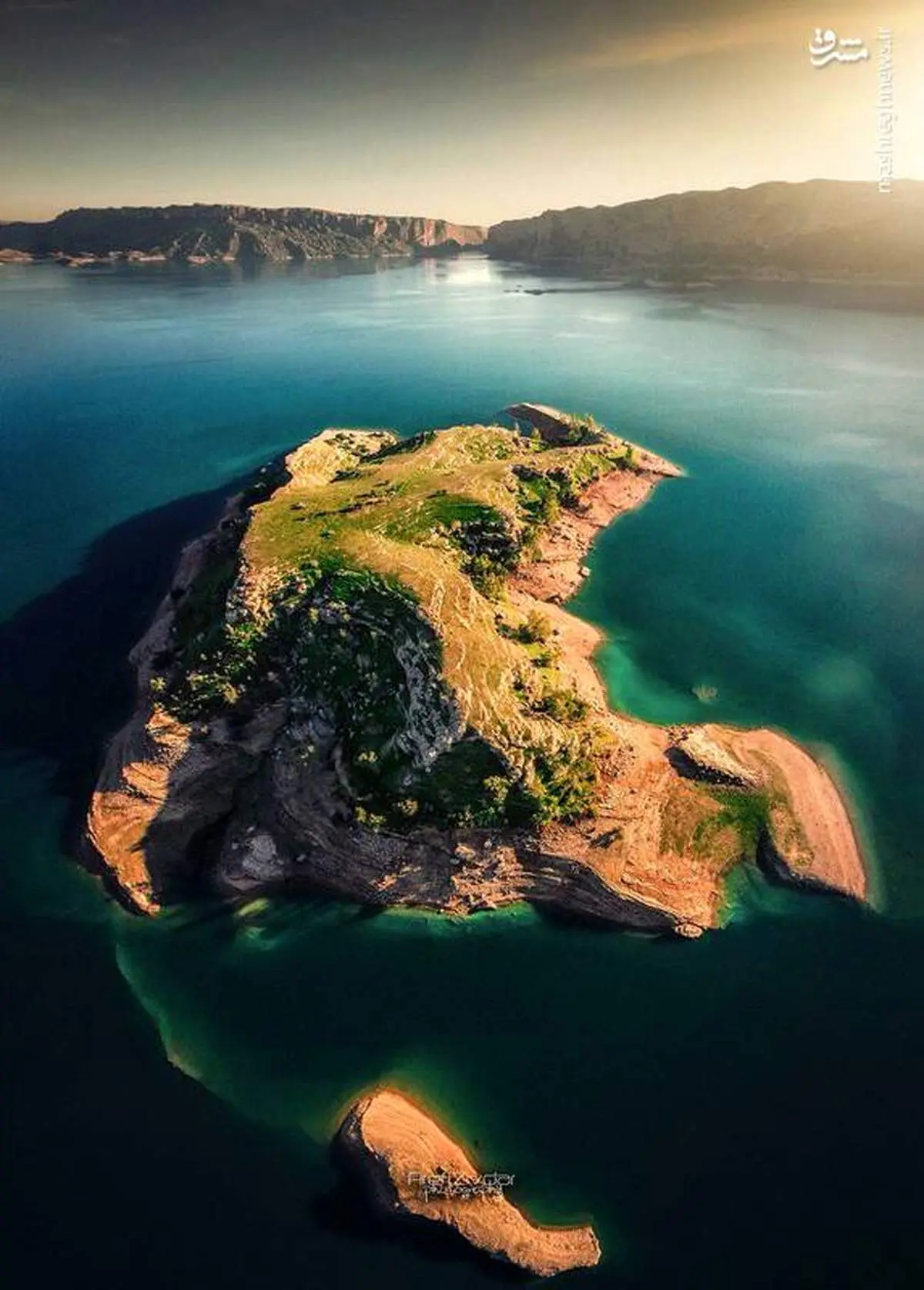 جزیرهای زیبا در خوزستان! +عکس